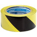 Adhesive-Hazard-Tape-Roll,-33m-x-50mm,-Black-and-Yellow