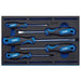 Soft-Grip-Screwdriver-Set-in-1/4-Drawer-EVA-Insert-Tray-(5-Piece)