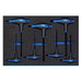 Draper-Expert-T'-Handle-Ball-End-Hexagon-Key-Set-in-3/4-Drawer-Eva-Insert-Tray-(7-Piece)