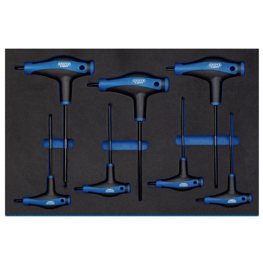Draper-TX-STARÂ®-T'-Handle-Key-Set-in-3/4-Drawer-EVA-Insert-Tray-(7-Piece)