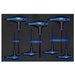 Draper-TX-STARÂ®-T'-Handle-Key-Set-in-3/4-Drawer-EVA-Insert-Tray-(7-Piece)