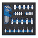 Draper-Expert-TX-STAR®-Screwdriver-Insert-Bits-and-Keys-in-1/2-Drawer-EVA-Insert-Tray-(35-Piece)