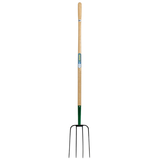4-Prong-Manure-Fork-with-Wood-Shaft