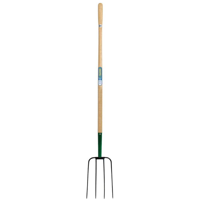 4-Prong-Manure-Fork-with-Wood-Shaft
