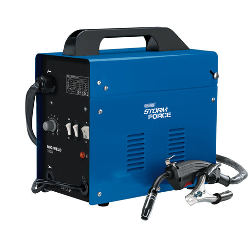 Draper-Storm-Force®-Gasless-MIG-Welder,-100A
