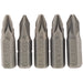 PZ-Type-Insert-Bit,-1/4"-Hex,-25mm-Long,-No.2-(Pack-of-5)