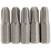 Cross-Slot-Insert-Bit,-1/4"-Hex,-25mm-Long,-No.3-(Pack-of-5)
