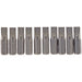Plain-Slot-Insert-Bit,-6mm,-1/4"-Hex,-25mm-Long-(Pack-of-10)