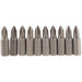 Cross-Slot-Insert-Bit,-1/4"-Hex,-25mm-Long,-No.1-(Pack-of-10)