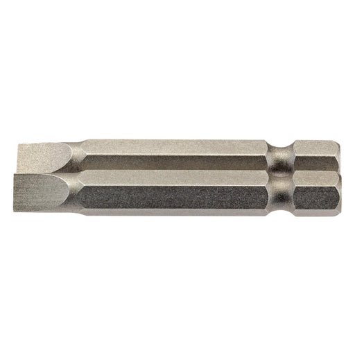 Plain-Slot-Insert-Bit,-6mm,-1/4"-Hex,-50mm-Long-(Pack-of-2)