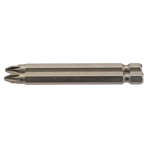 PZ-Type-Insert-Bit,-1/4"-Hex,-75mm-Long,-No.2-(Pack-of-2)