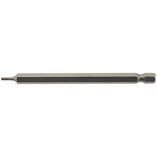 Hexagonal-Insert-Bit,-2mm,-1/4"-Hex,-100mm-Long-(Pack-of-1)