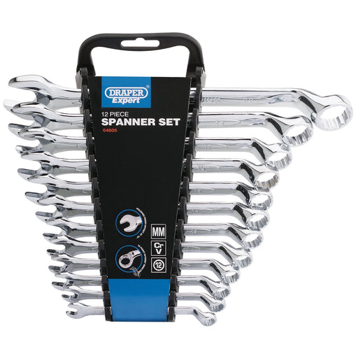 Draper-HI-TORQÂ®-Metric-Combination-Spanner-Set,-8---22mm-(12-Piece