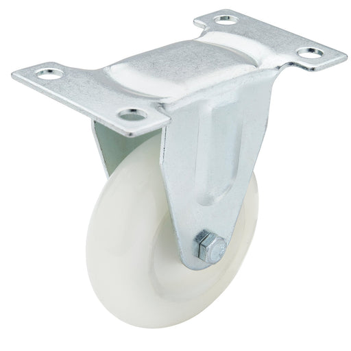 Fixed-Plate-Fixing-Nylon-Wheel,-75mm-Diameter,-S.W.L.-100kg