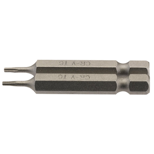 Draper-TX-STARÂ®-Insert-Bit,-1/4"-Hex,-50mm-Long,-T6-(Pack-of-2)