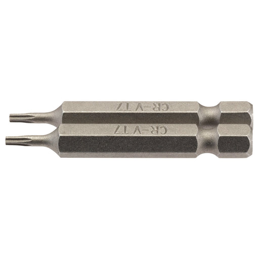 Draper-TX-STARÂ®-Insert-Bit,-1/4"-Hex,-50mm-Long,-T7-(Pack-of-2)