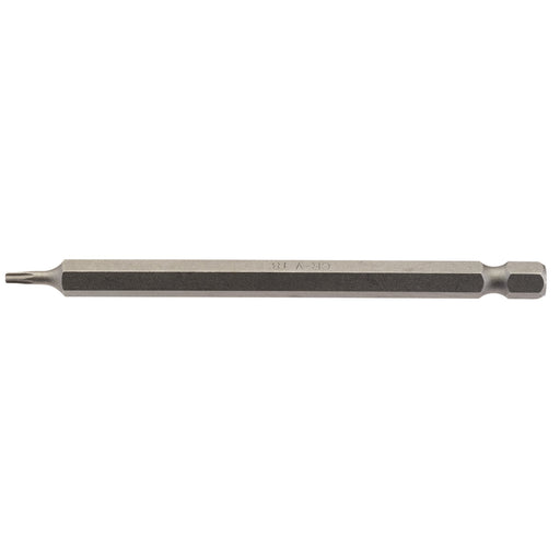 Draper-TX-STARÂ®-Insert-Bit,-1/4"-Hex,-100mm-Long,-T8-(Pack-of-1)