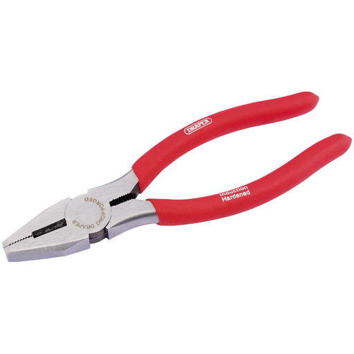 Draper-RedlineÂ®-Combination-Pliers-with-PVC-Dipped-Handles,-160mm
