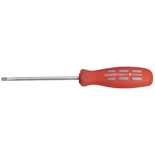 Plain-Slot-Parallel-Tip-Mechanics-Screwdriver,-100-x-3.2mm-(Sold-Loose)