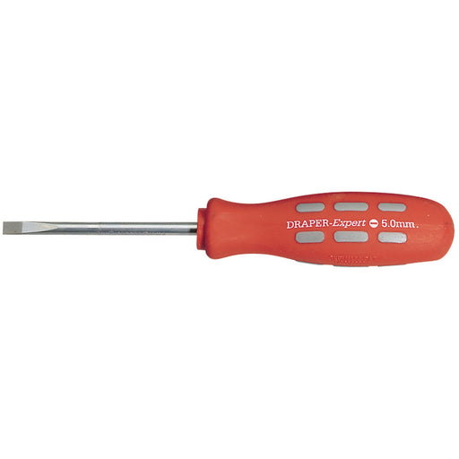 Plain-Slot-Parallel-Tip-Mechanics-Screwdriver,-75-x-5.0mm-(Sold-Loose)