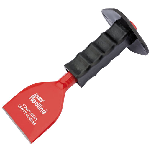 Draper-RedlineÂ®-Brick-Bolster-with-Hand-Guard,-75-x-220mm