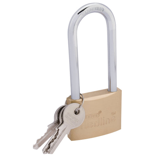 Draper-Redline®-Padlock,-Long-Shackle,-50mm