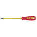 VDE-Approved-Fully-Insulated-Plain-Slot-Screwdriver,-3.0-x-100mm