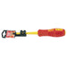 VDE-Approved-Fully-Insulated-Cross-Slot-Screwdriver,-No.2-x-100mm