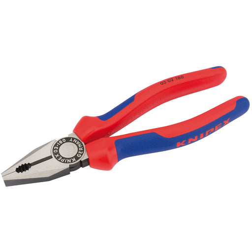 KNIPEX-03-02-180-SBE-Combination-Pliers---Heavy-Duty-Handle,-180mm