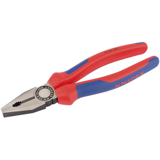 KNIPEX-03-02-200-SBE-Combination-Pliers---Heavy-Duty-Handle,-200mm