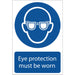 Eye-Protection'-Mandatory-Sign,-200-x-300mm