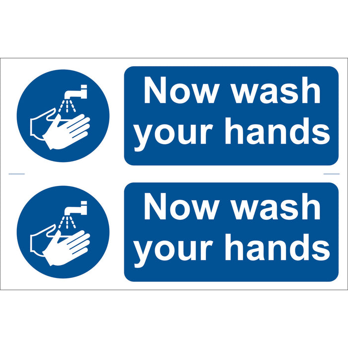 Wash-Your-Hands'-Mandatory-Sign-(Pack-of-2)