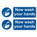 Wash-Your-Hands'-Mandatory-Sign-(Pack-of-2)