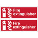 Fire-Extinguisher'-Fire-Equipment-Sign-(Pack-of-2)