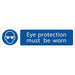 Eye-Protection'-Mandatory-Sign,-200-x-50mm