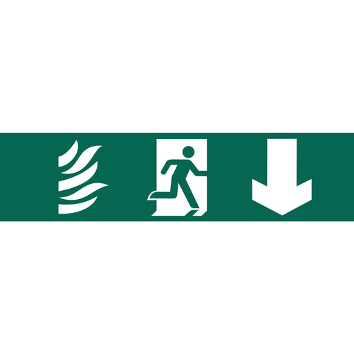 Running-Man-Arrow-Down
