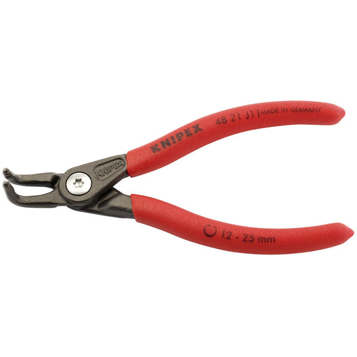 KNIPEX-48-21-J11-90°-Internal-Straight-Tip-Circlip-Pliers,-12---25mm-Capacity,-130mm
