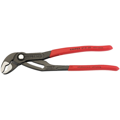 KNIPEX-Cobra®-87-01-250-Water-Pump-Pliers,-250mm-(Sold-Loose)