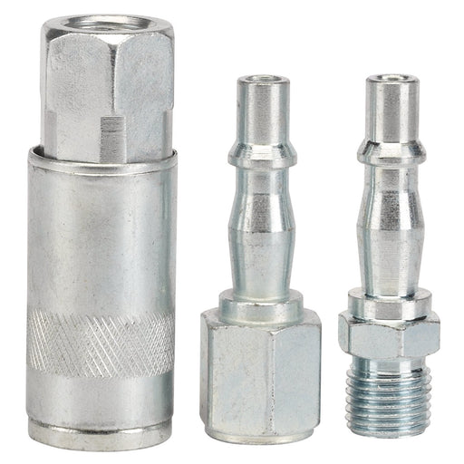 1/4"-BSP-Air-Line-Coupling-Set-(3-Piece)
