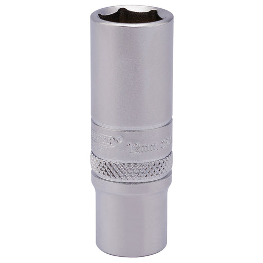 6-Point-Deep-Socket,-1/4"-Sq.-Dr.,-12mm