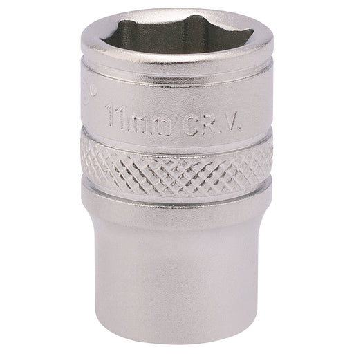 Socket,-1/4"-Sq.-Dr.,-11mm