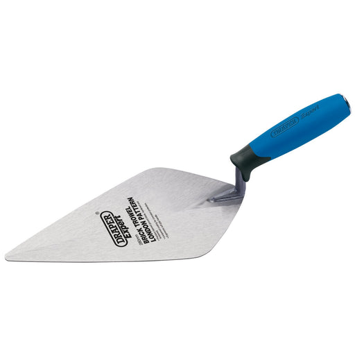 Soft-Grip-Stainless-Steel-London-Pattern-Brick-Trowel,-275mm