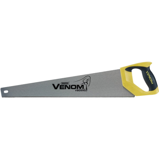Draper-VenomÂ®-Second-Fix-Double-Ground-Handsaw,-550mm,-11tpi/12ppi
