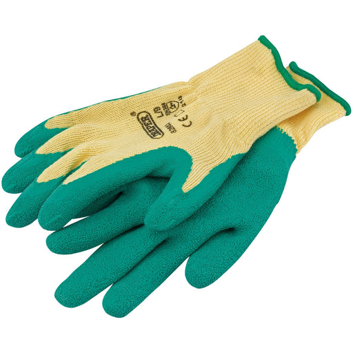 Heavy-Duty-Latex-Coated-Work-Gloves,-Large,-Green