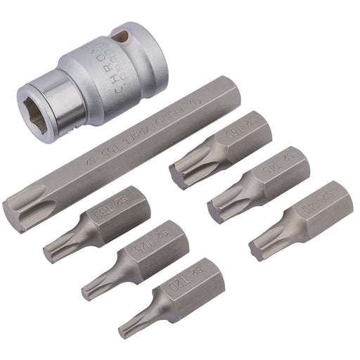 Draper-Expert-TX-STARÂ®-Bit-Set,-1/2"-Sq.-Dr.-(8-Piece)
