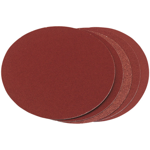 Assorted-Grit-Aluminium-Oxide-Sanding-Discs,-150mm-(Pack-of-5)