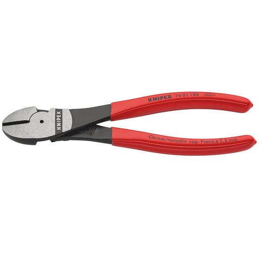 KNIPEX-74-01-180-SBE-High-Leverage-Diagonal-Cutter,-180mm