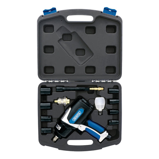 Air-Impact-Wrench-Kit,-1/2"-Sq.-Dr.-(14-Piece)