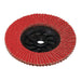 Draper-Expert-Ceramic-Flap-Disc,-115mm,-M14,-40-Grit