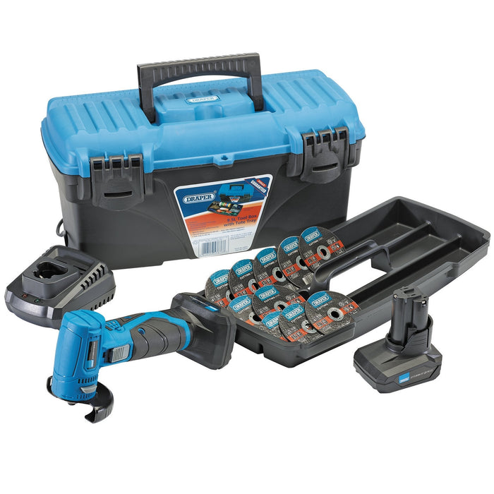 Draper-Storm-ForceÂ®-10.8V-Angle-Grinder/Cut-Off-Tool-Kit---Tool-Kit-2